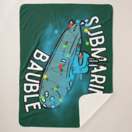 Manta Sherpa Submarino, bauble, navidades