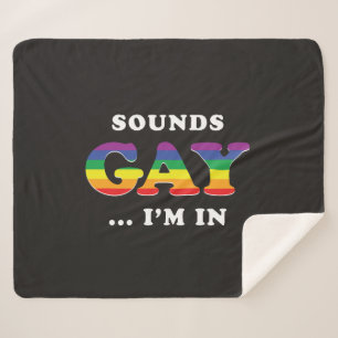Manta Sherpa Suena Gay... Estoy adentro