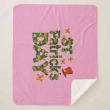 Suerte floreciente: La floral Santa Patrick's Sher