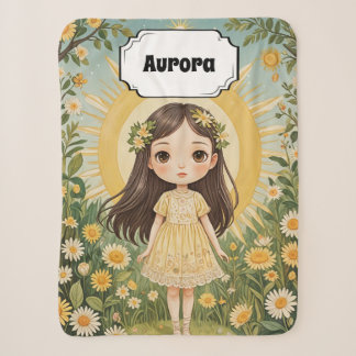 Manta Sherpa Sunny Serenade Personalizada