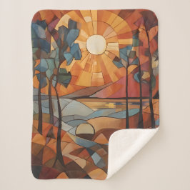 Manta Sherpa Sunrise - abstract