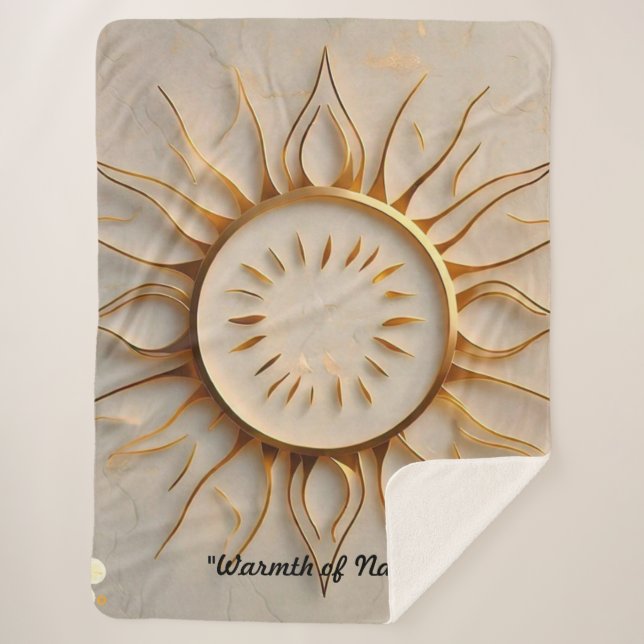 Manta Sherpa "Sunrise Glory" (Anverso)