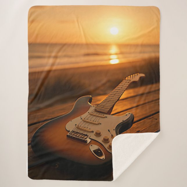 Manta Sherpa Sunset Melody (Anverso)