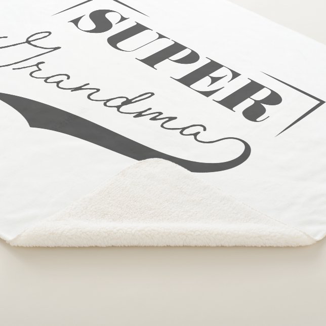 Manta Sherpa Super Abuela (3/4)