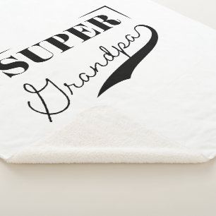 Manta Sherpa Super Abuelo