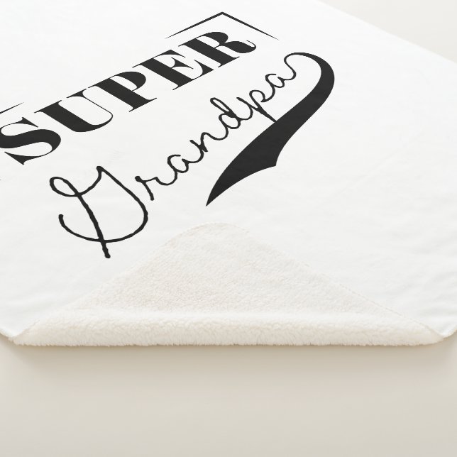 Manta Sherpa Super Abuelo (3/4)