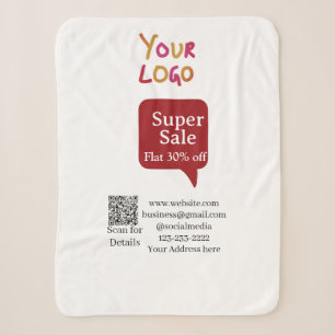 Manta Sherpa super oferta descuento comercial escanea código QR