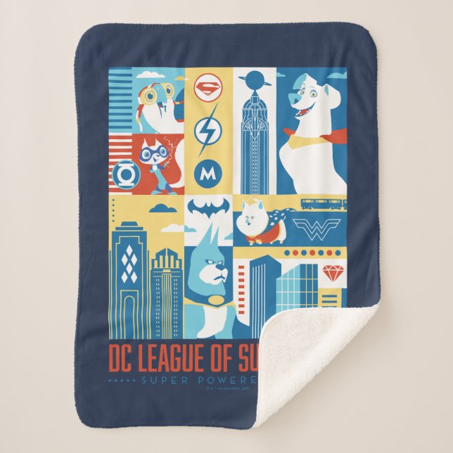 Manta Sherpa Super Powered Pack Art Deco Metropolis (Anverso)