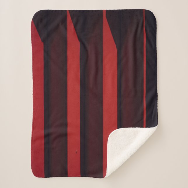 Manta Sherpa Superficie roja (Anverso)