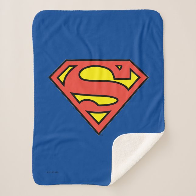 Manta Sherpa Superman S-Shield | Logotipo de Superman (Anverso)