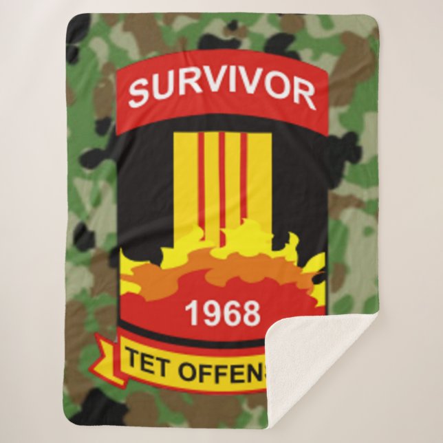 MANTA SHERPA SUPERVIVIENTE DE TET OFENSIVE 1968 (Anverso)