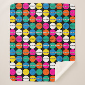 Manta Sherpa surfEXPLORE Logo Sherpa Blanket