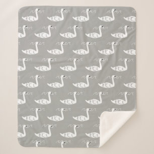 Manta Sherpa Swans & Waves