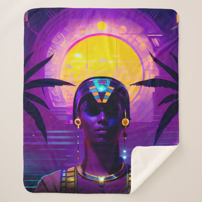 Manta Sherpa Synthwave Pharaoh (Anverso)