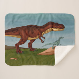 Manta Sherpa T-Rex y Velociraptor