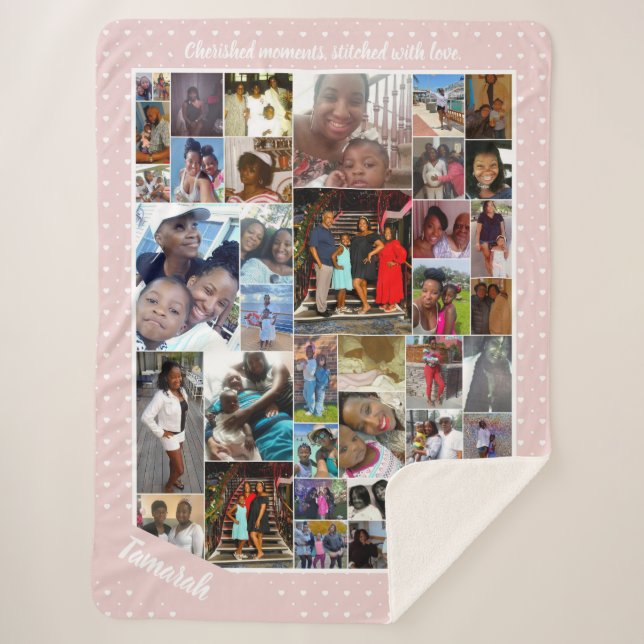 Manta Sherpa Tamarah Sherpa Blanket (Anverso)