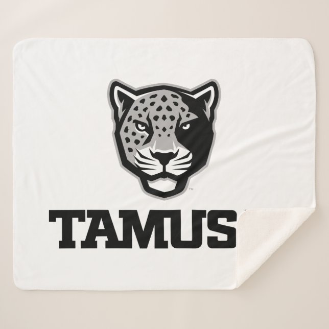 Manta Sherpa TAMUSA Jaguars (Anverso (horizontal))