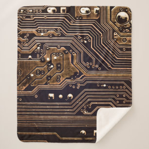 Manta Sherpa Tarjeta de circuito de oro. Hardware electrónico