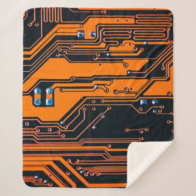 Manta Sherpa Tarjeta de circuitos. Tecnología electrónica de ha (Anverso)