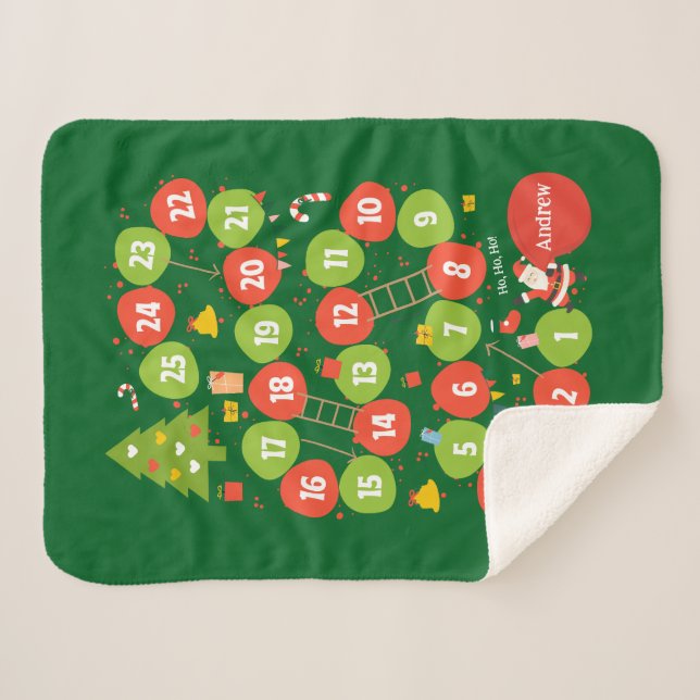 Manta Sherpa Tarjeta de regalo Sherpa BlanketDiapositivas y Pla (Anverso (horizontal))