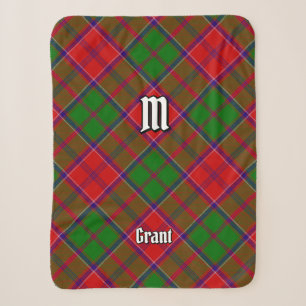 Manta Sherpa Tartan del Clan Grant