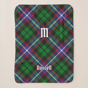 Manta Sherpa Tartan del Clan Russell