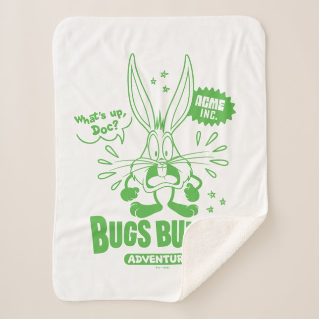 Manta Sherpa Tasty Retro BUGS BUNNY™ (Anverso)