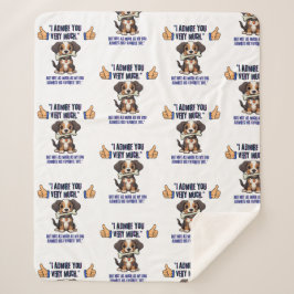 MANTA SHERPA TE ADMIRO MUCHO