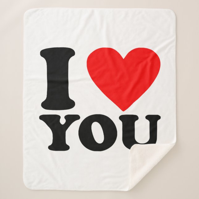 Manta Sherpa Te Amo (Anverso)