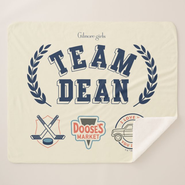 Manta Sherpa Team Dean Gilmore Girls Design (Anverso (horizontal))