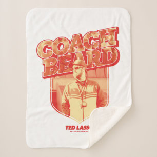 Manta Sherpa Ted Lasso Coach Beard Badge