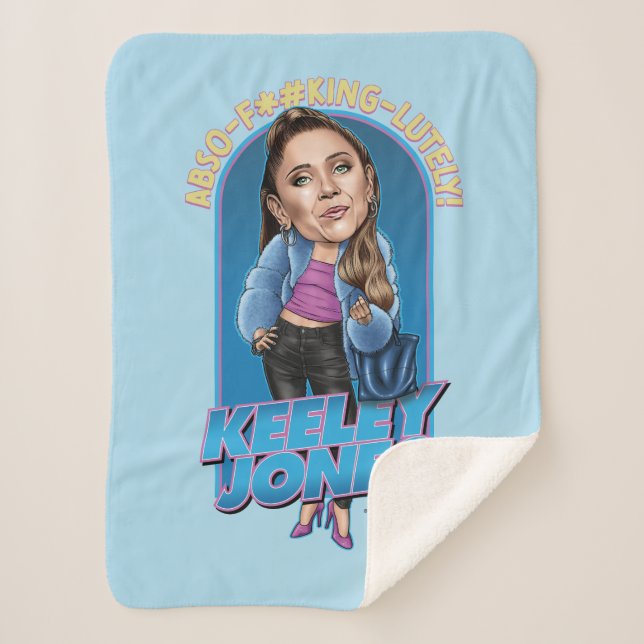 Manta Sherpa Ted Lasso | Keeley Jones Bobblehead (Anverso)