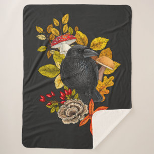 Manta Sherpa Tejido de otoño