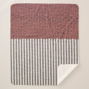 Manta Sherpa Tejido textil y encaje para fondo