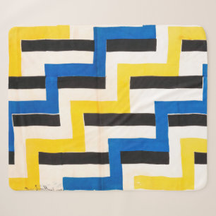 Manta Sherpa Tela simultánea Sonia Delaunay