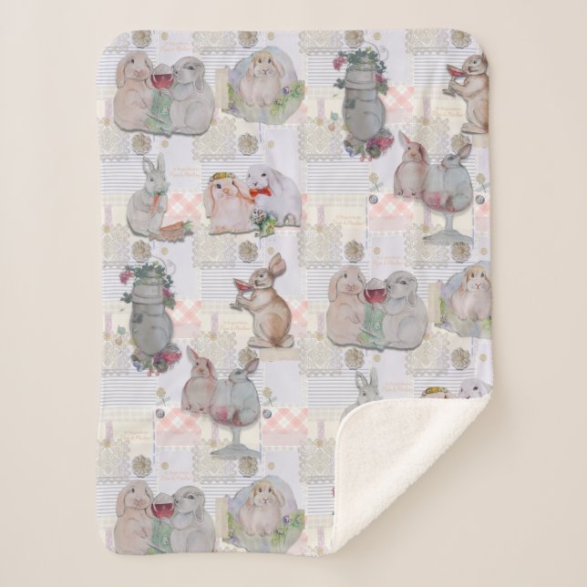 Manta Sherpa Tema de Pipa y Marlow (Anverso)