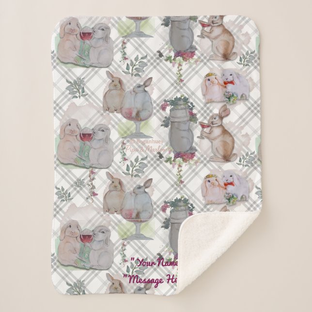 Manta Sherpa Tema de Pipa y Marlow (Anverso)