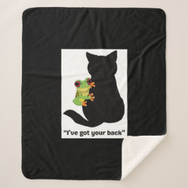 Manta Sherpa Tengo tu espalda