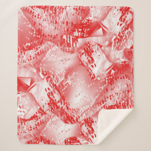 Manta Sherpa Textura abstracta repetir patrón creativo moderno 