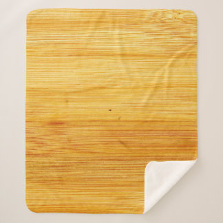 Manta Sherpa Textura de fondo de bambú de madera