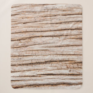 Manta Sherpa Textura de madera oscura. Antecedentes abstractos
