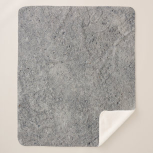 Manta Sherpa Textura gris de pared de cemento concreto