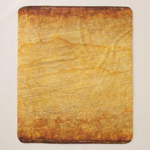 Manta Sherpa Textura vintage oro antiguo