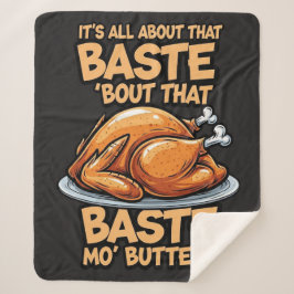 Manta Sherpa Thanksgiving Sherpa Blanket