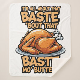 Manta Sherpa Thanksgiving Sherpa Blanket