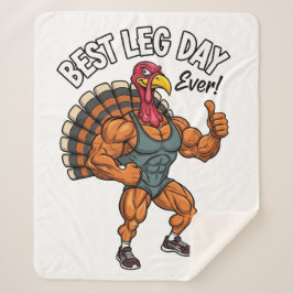 Manta Sherpa Thanksgiving Sherpa Blanket