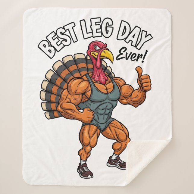 Manta Sherpa Thanksgiving Sherpa Blanket (Anverso)