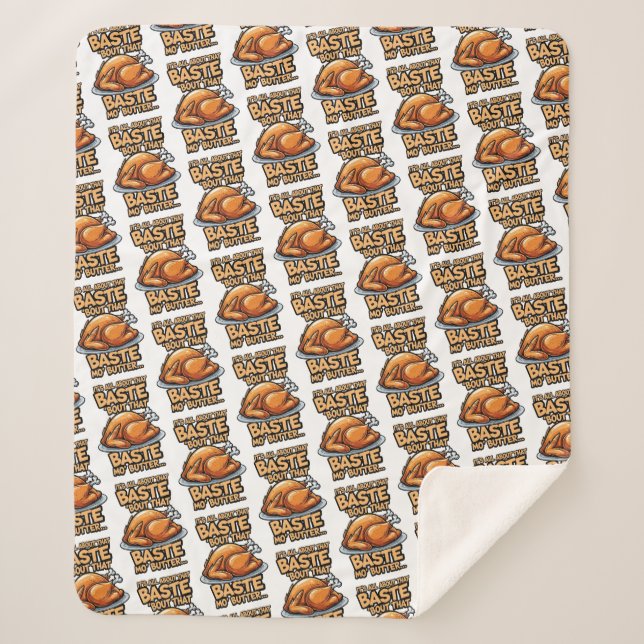 Manta Sherpa Thanksgiving Sherpa Blanket (Anverso)