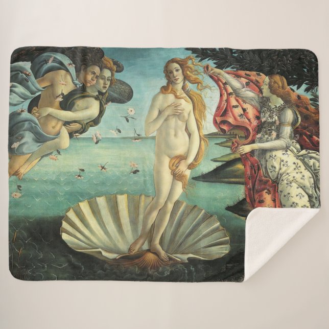 Manta Sherpa The Birth of Venus (Anverso (horizontal))