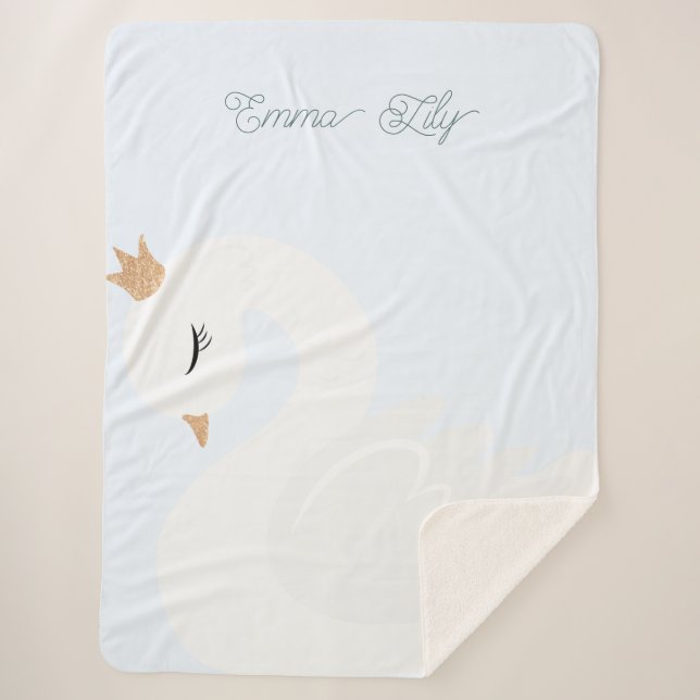 Manta Sherpa The Crowned Swan (Anverso)